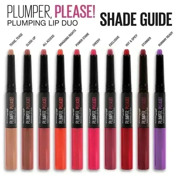 Maybelline Other - 2 for $12- Maybelline Plumper Shaping Lip duo
